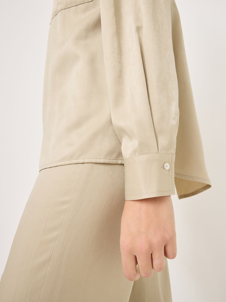 chemisier beige taw0939-80074 acheter tamaris blazers chemisiers en ligne